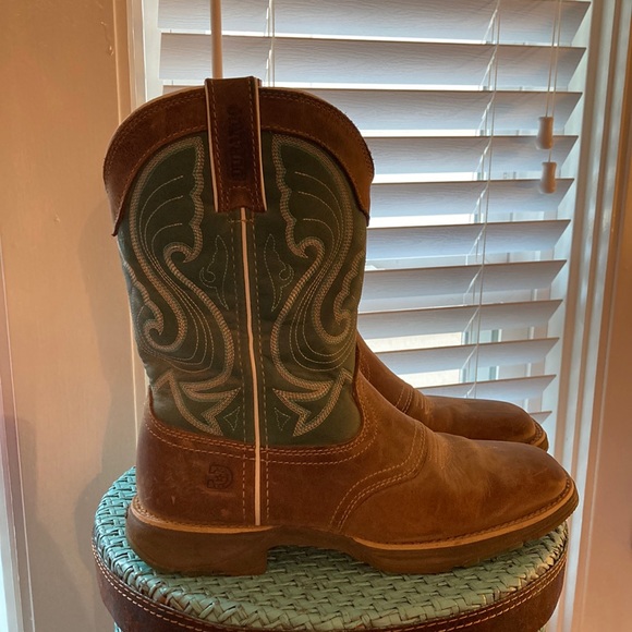 Durango Shoes Durango Ultralite Womens Emerald Saddle Western Boots